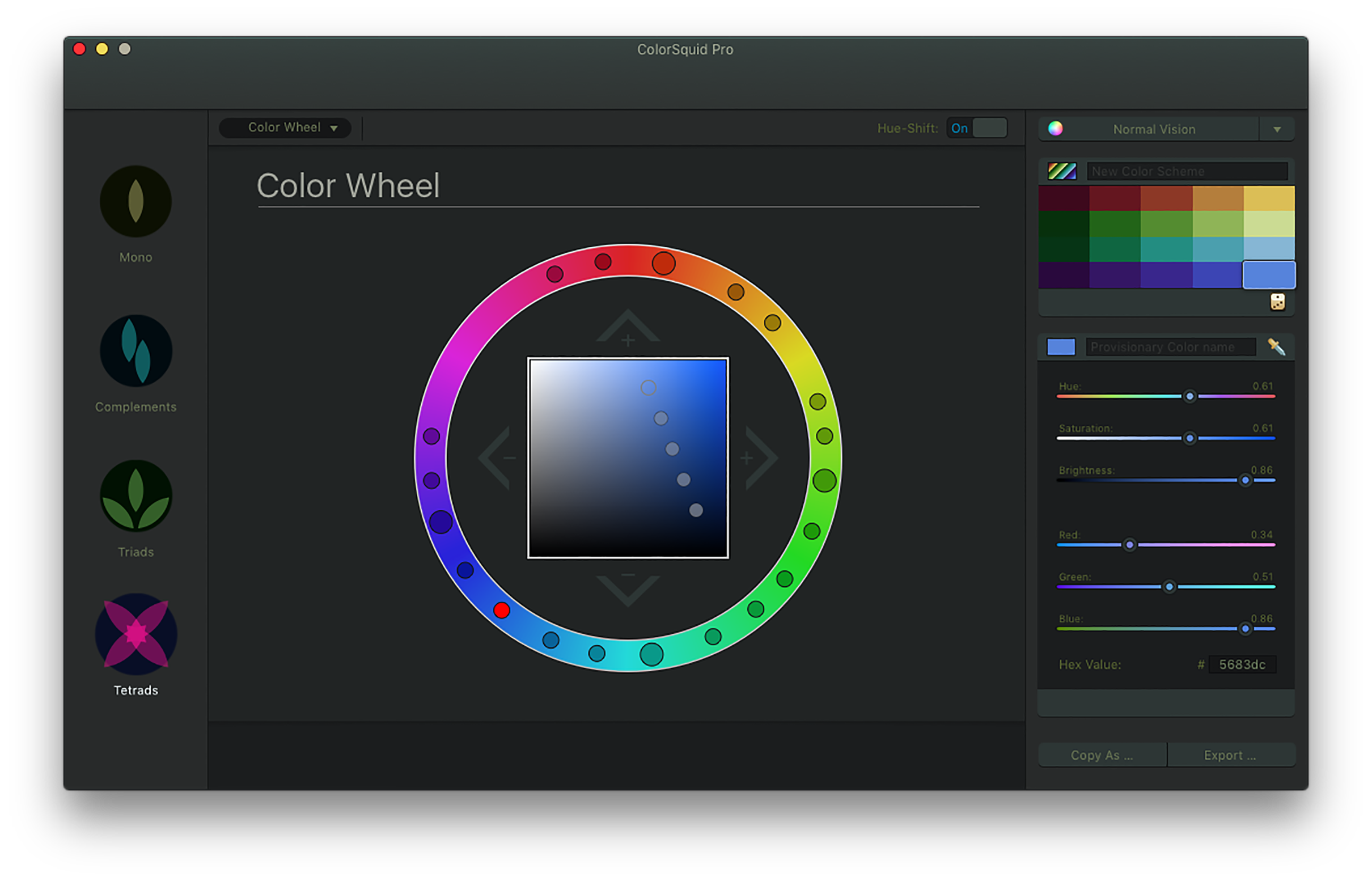 Color effects pro for mac pro