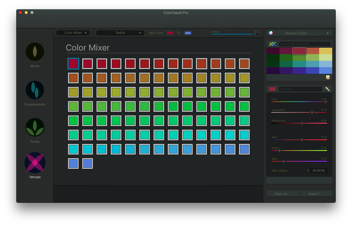 Color Mixer Mode